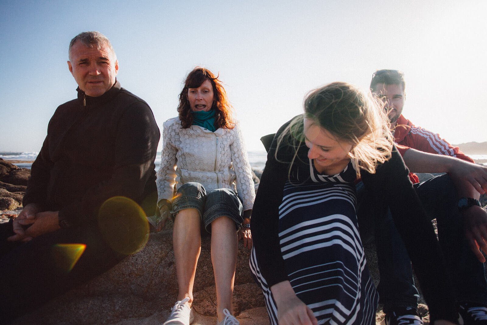 Family beach photos on the East Coast